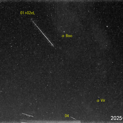 夜半前の流星 (25-05-18)