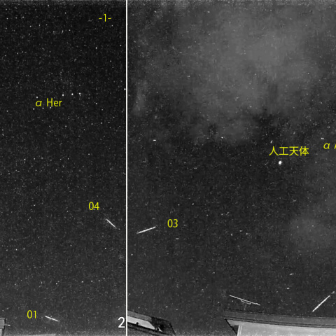 夜半後の流星 (25-06-06)