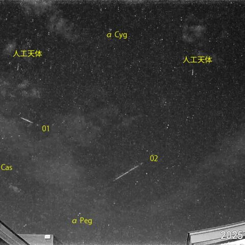 夜半後の流星 (25-06-08)