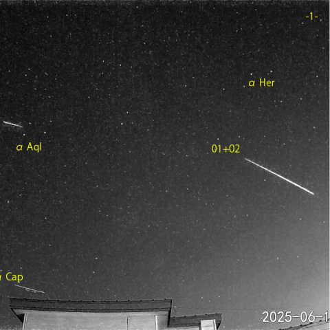 夜半後の流星 (25-06-10)