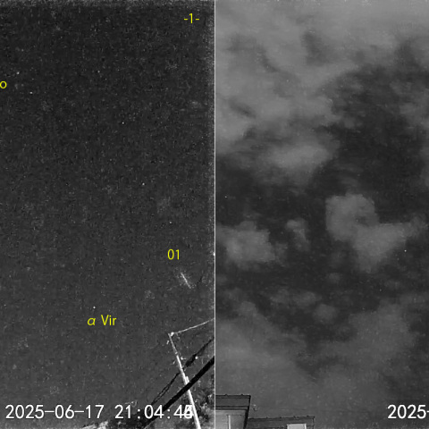 夜半前の流星 (25-06-17)