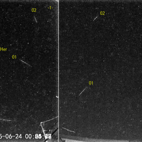 夜半後の流星  (25-06-24)