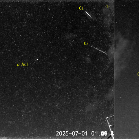 夜半後の流星 (25-07-01)