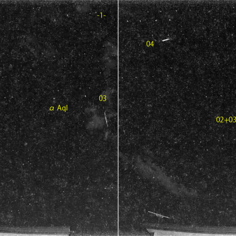 夜半後の流星 (25-07-07)
