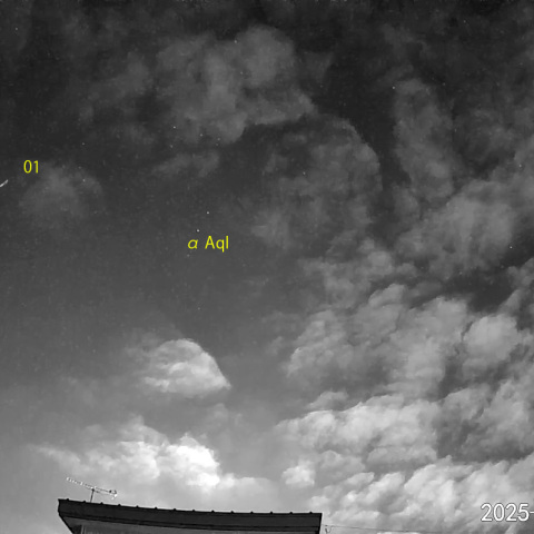夜半前の流星 (25-07-11)