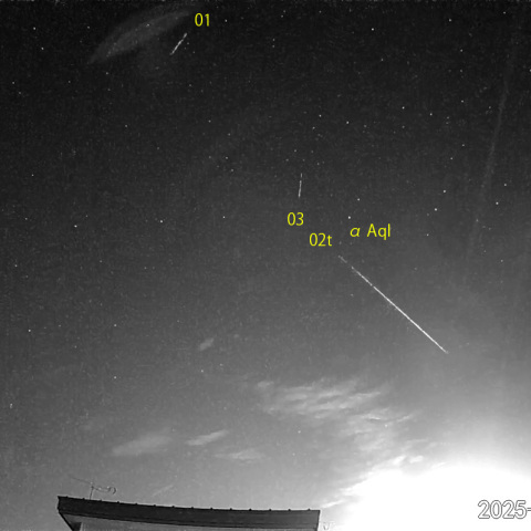 夜半後の流星 (25-07-12)