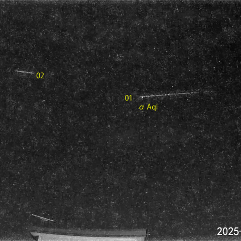 夜半前の流星 (25-07-23)