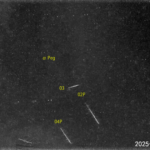 夜半後の流星-1 (25-08-17)