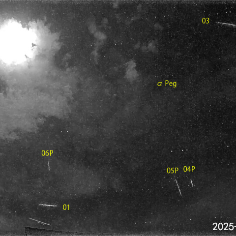 夜半後の流星-2 (25-08-17)