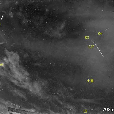 夜半後の流星-2 (25-08-24)