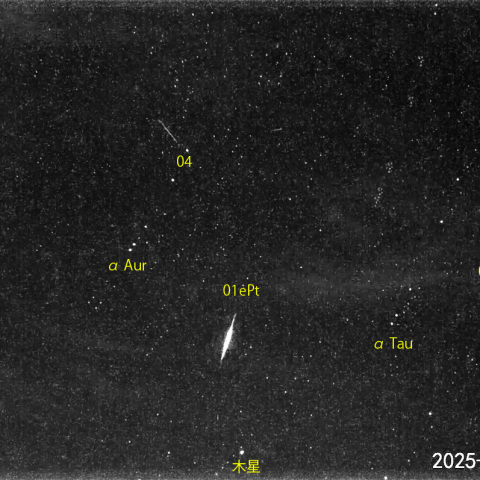 夜半後の流星-2 (25-09-08)