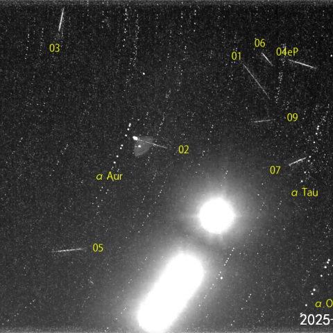 夜半後の流星-2 (25-09-16)