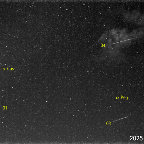 夜半前の流星-1 (25-09-18)