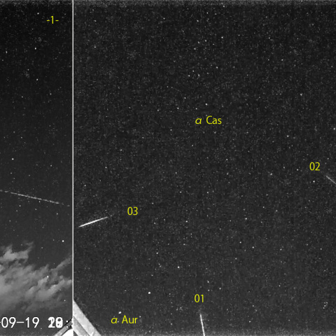 夜半前の流星 (25-09-19)