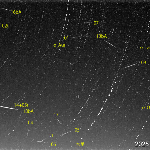 夜半後の流星-2 (25-09-22)