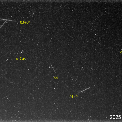 夜半前の流星 (25-09-22)