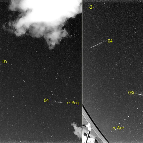 夜半前の流星 (25-10-02)