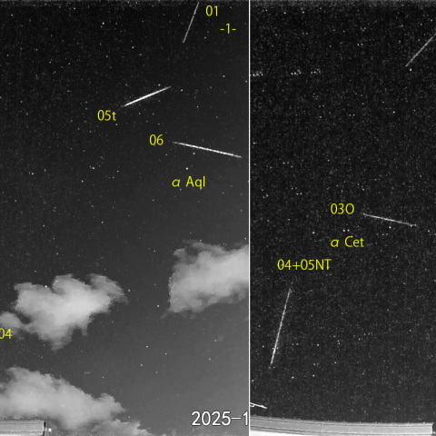夜半前の流星 (25-10-28)