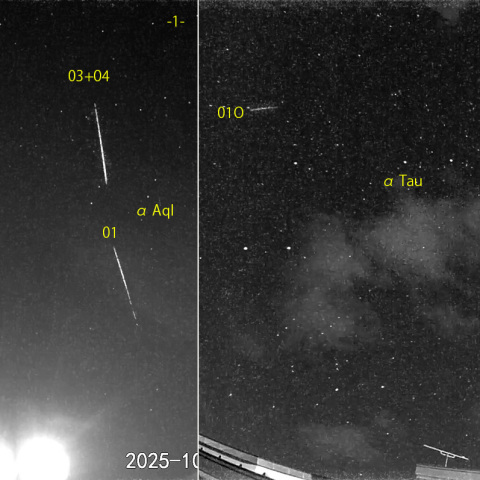 夜半前の流星 (25-10-30)
