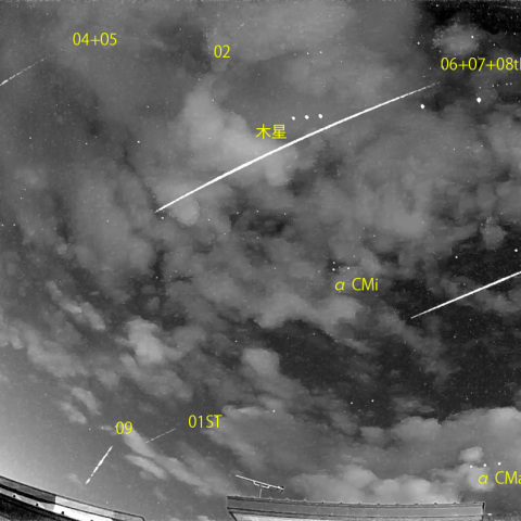 夜半後の流星 (25-11-05)
