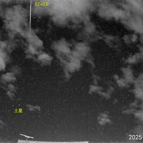 夜半前の流星 (25-11-20)