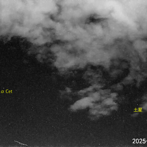 夜半前の流星 (25-11-22)