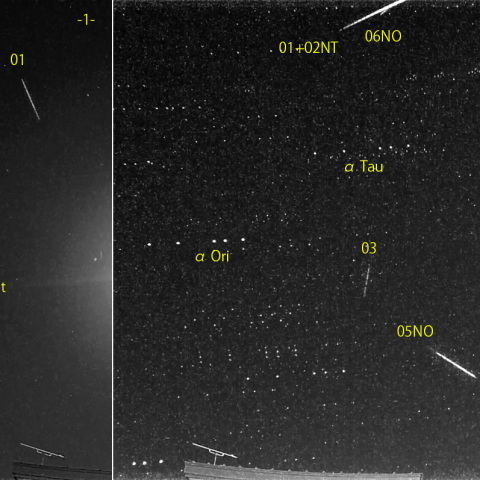 夜半前の流星 (25-11-30)
