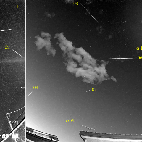夜半後の流星 (25-12-09)