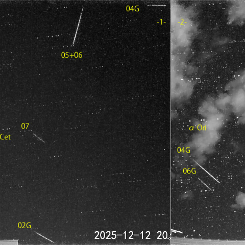 夜半前の流星 (25-12-12)