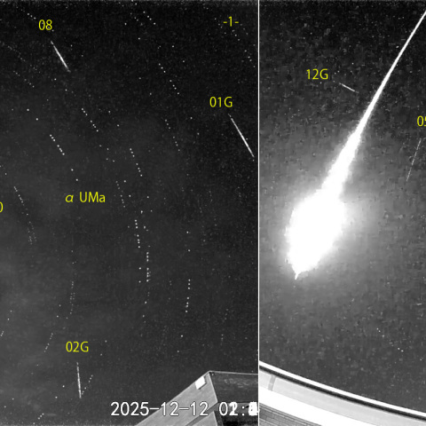 夜半後の流星N (25-12-12)