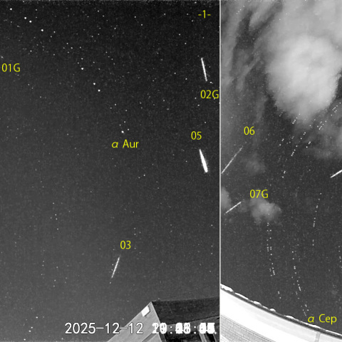 夜半前の流星N (25-12-12)