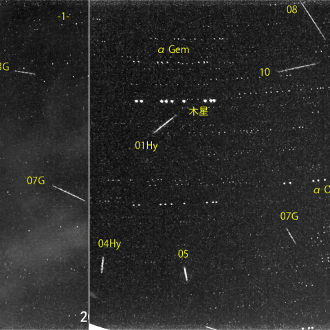  夜半前の流星 (25-12-15)
