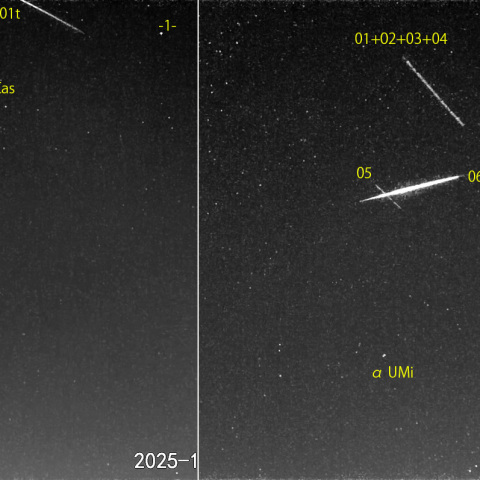  夜半前の流星N (25-12-16)