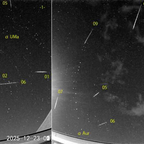  夜半後の流星N (25-12-23)