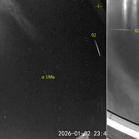  夜半前から後の流星N (26-01-02/03)