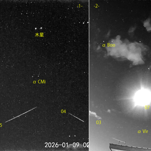  夜半後の流星 (26-01-09)