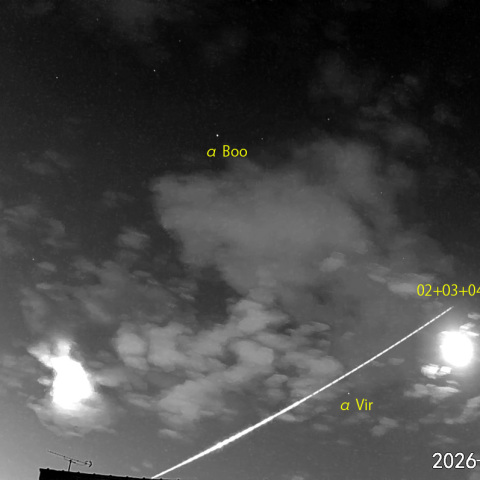  夜半後の流星 (26-01-10)