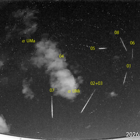  夜半後の流星N (26-02-12)