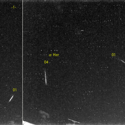  夜半後の流星 (26-02-14)