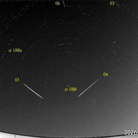  夜半後の流星N (26-02-16)