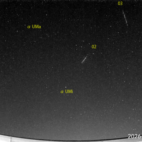  夜半後の流星N (26-02-17)