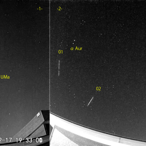  夜半前の流星N (26-02-17)