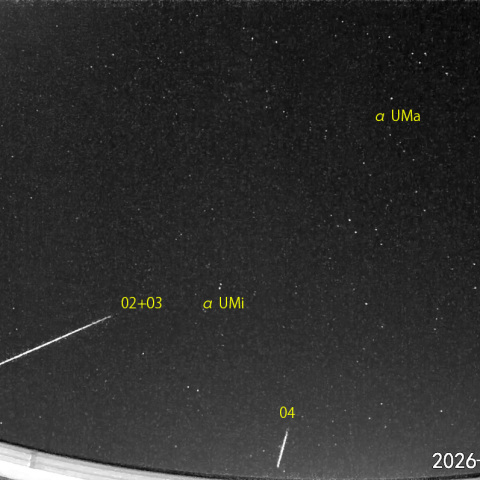 夜半後の流星N (26-02-28)