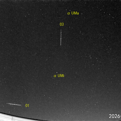 夜半前の流星N (26-03-01)