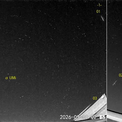 夜半後の流星N (26-03-02)