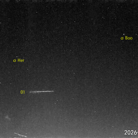 夜半後の流星S (26-03-11)