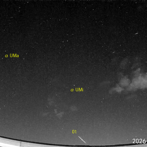 夜半後の流星N (26-03-11)