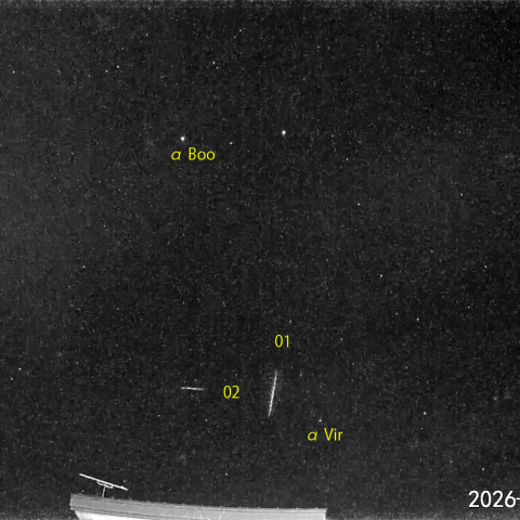 夜半後の流星S (26-03-15)