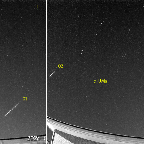 夜半後の流星N (26-03-17)