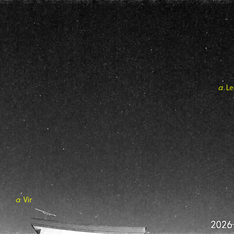 夜半前の流星S (26-03-19)